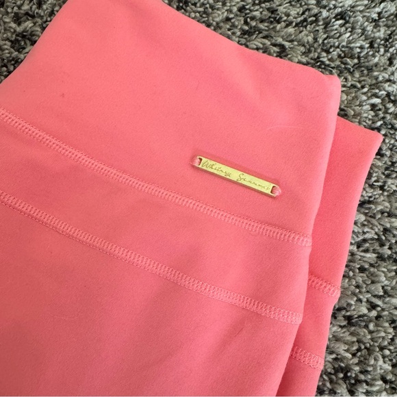 Gymshark Whitney Simmons Peony Pink Leggings with internal scrunch M Medium - Picture 8 of 8